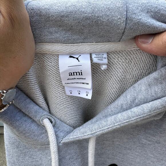 Men's Puma x AMI Hoodie Size M - Picture 6 of 6